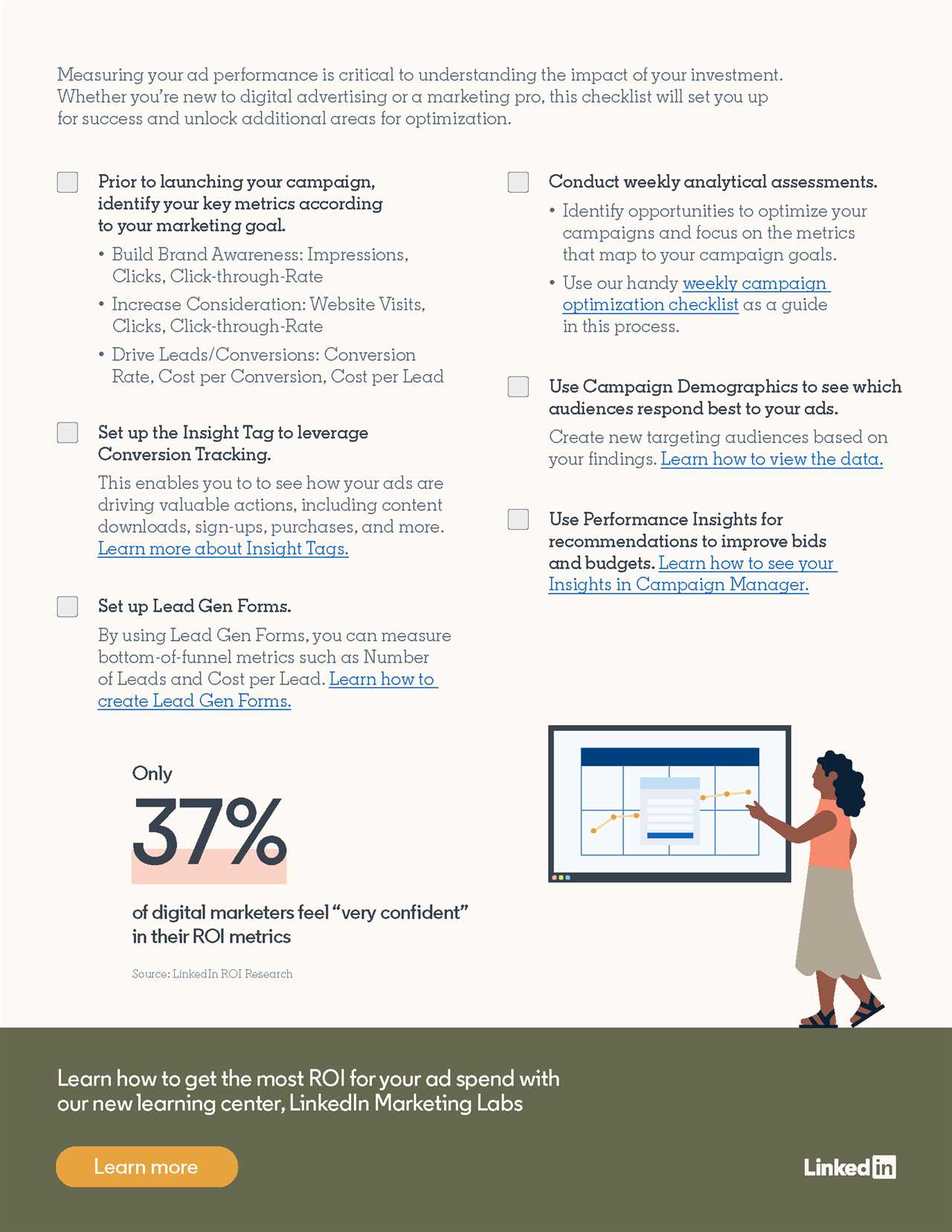Measuring LinkedIn Campaign Performance: 6 Simple Tips [Checklist]