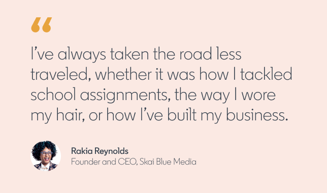 Rakia Reynolds: Be Bold and Lead by Example
