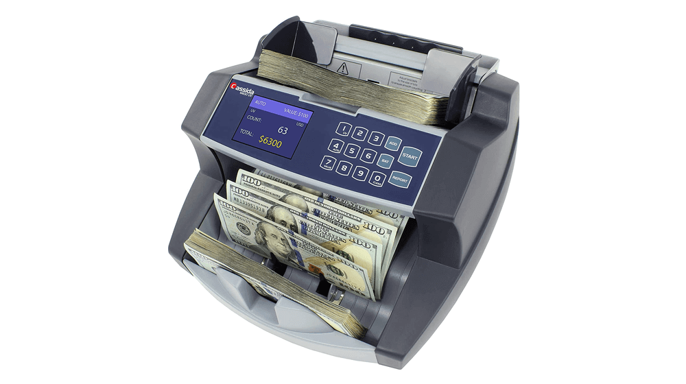 Cassida 6600 UV – USA Business Grade Money Counter