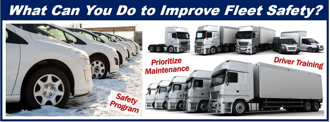 Ways to Improve Fleet Safety - 398398938