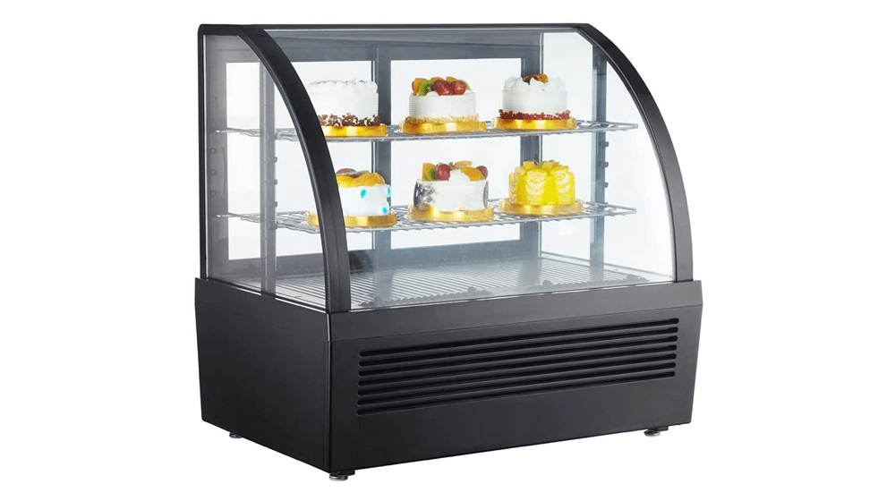 HayWHNKN 28inch Countertop Display Refrigerators Cake Showcase Bakery Display