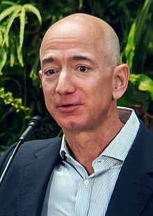 jeff bezos in blue suit