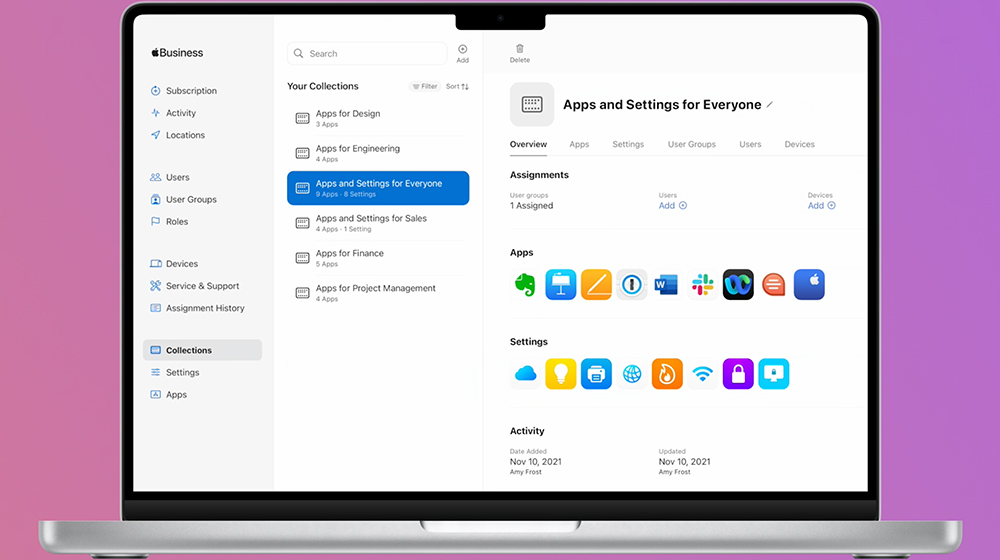 apple business essentials