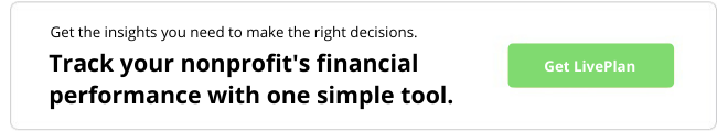 Get the insights you need to make the right decisions. Track your nonprofit's financial performance with one simple tool. Get LivePlan