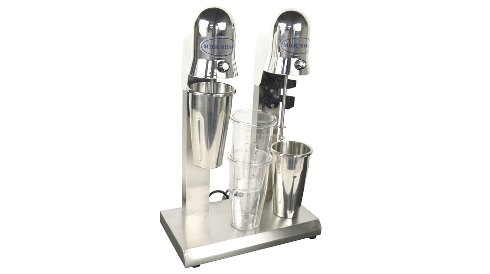 INTBUYING Commercial Double Heads Milkshake Mixer