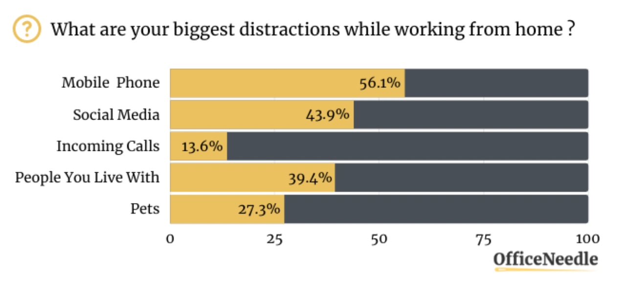 What Do Remote Workers Use As A Distraction During WFH?