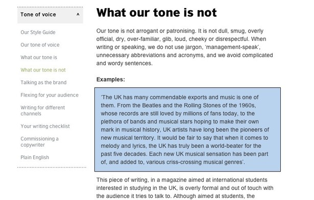 tone of voice