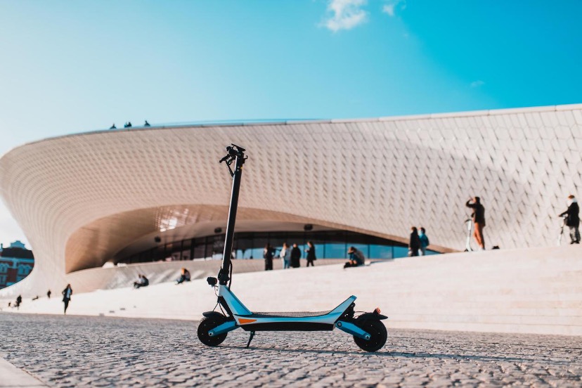 Ride This Electric Scooter Beast Into The Forest
