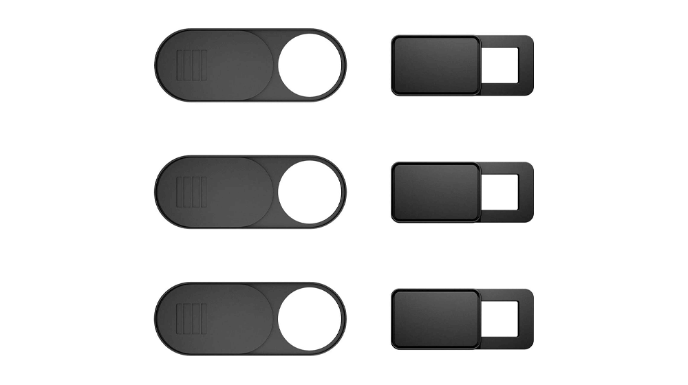 Webcam Cover 6-Pack, Web Camera Cover Slide