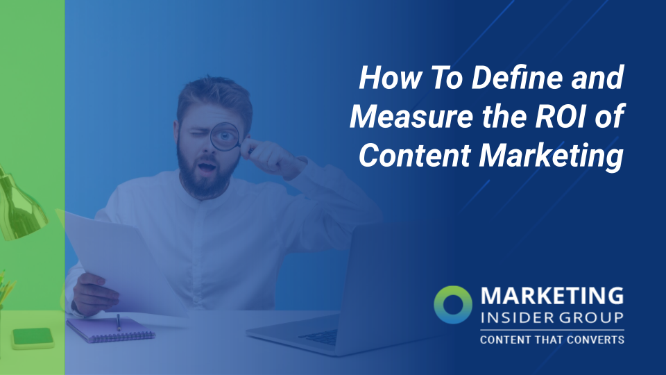 content marketing ROI