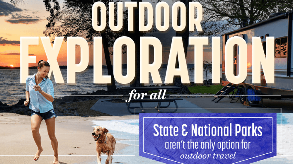 exploring the outdoors to avoid burnout