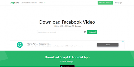 What is the best way to save a high-quality video from Facebook?