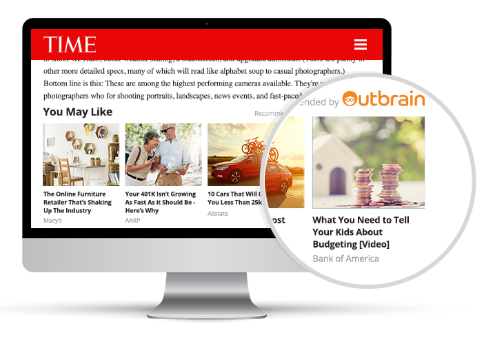 Outbrain Screenshot