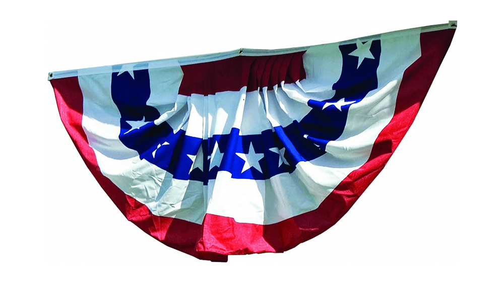 Windstrong Deluxe (Double Sided) US American Flag Bunting