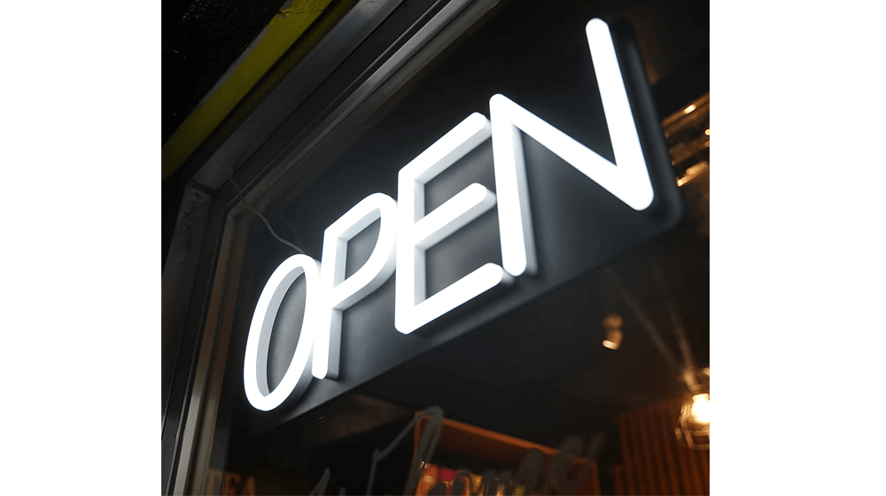 HiNeon Neon Open Sign 20inx7in LED Open Sign