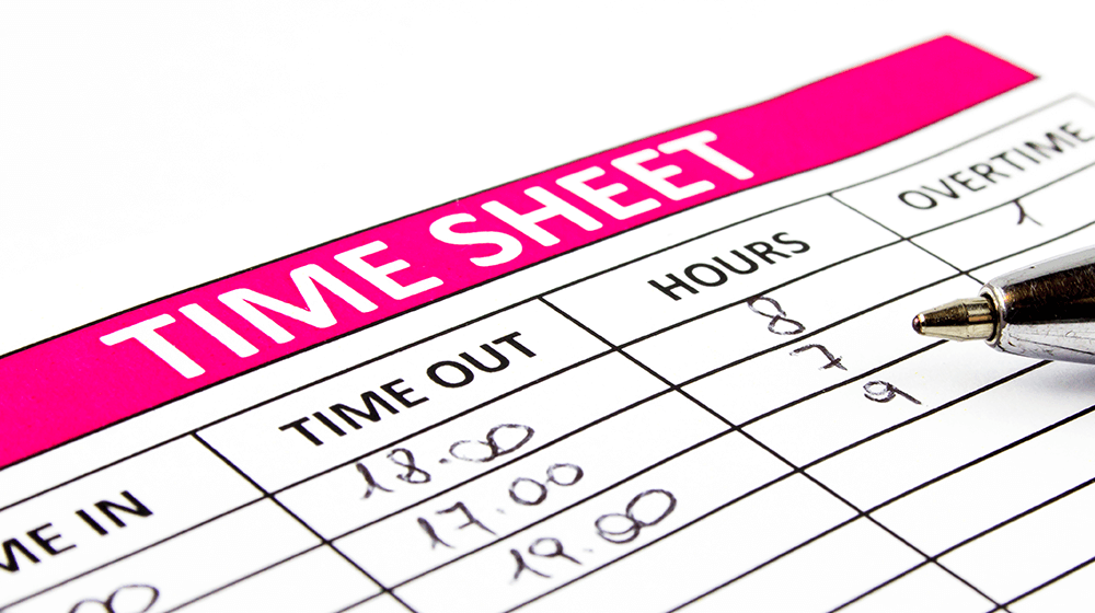 printable time sheets