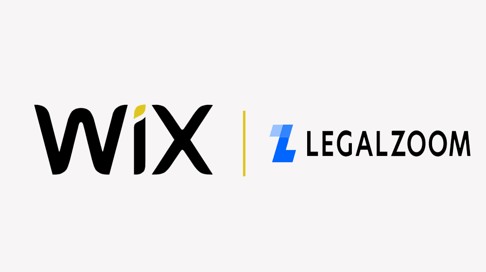 wix and legalZoom partner to help entrepreneurs form a business