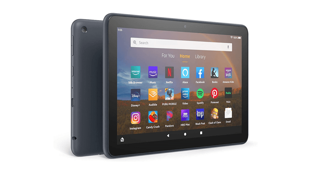 Fire HD 8 Plus tablet, HD display