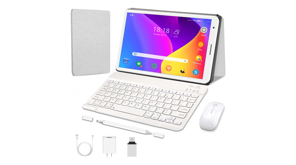 2 in 1 Tablet Android Tablet 8 inch
