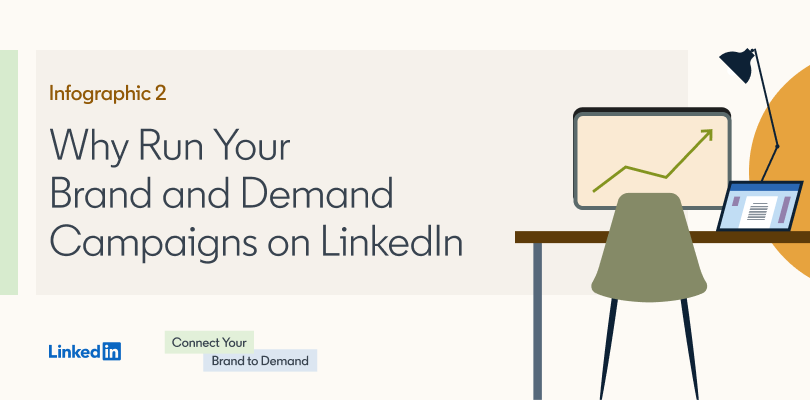 Why Run Your Brand and Demand Campaigns on LinkedIn illustration