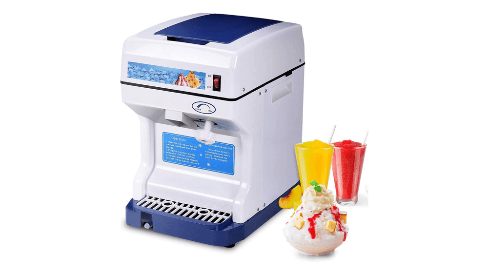 Costzon Ice Shaver, 250W Snow Cone Maker
