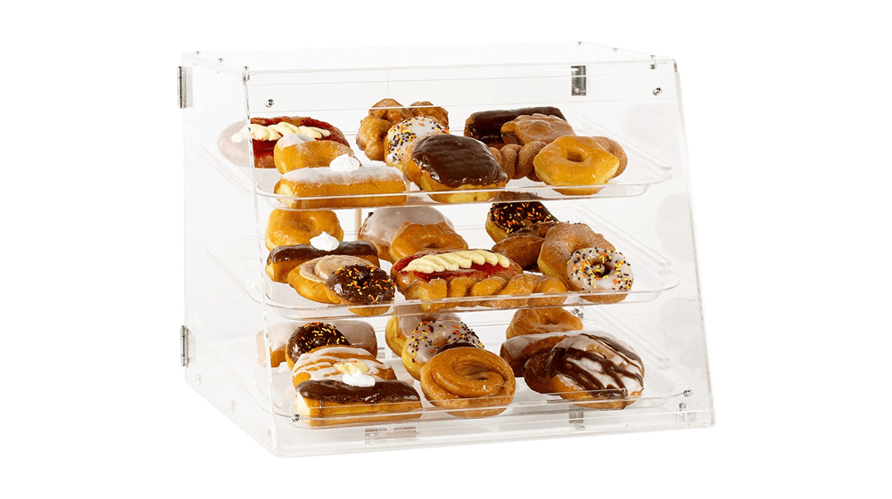VIVO 3 Tray Acrylic Display Case