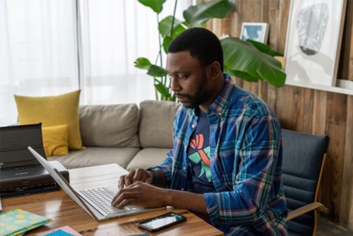 Man learning leadership theories
