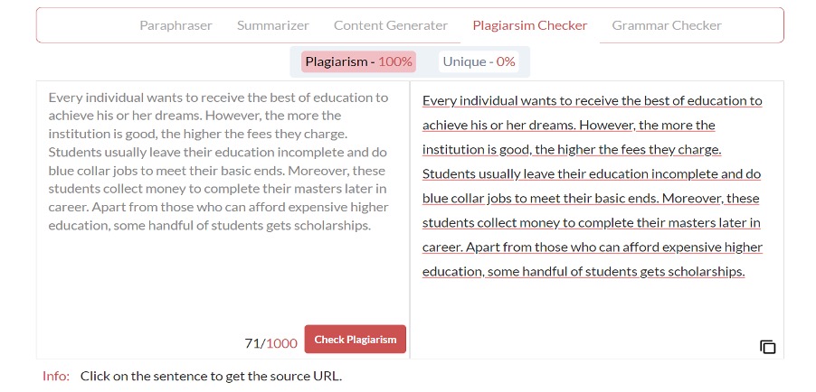How AI Paraphrasing Tool Helps Students Beat Plagiarism Checks?