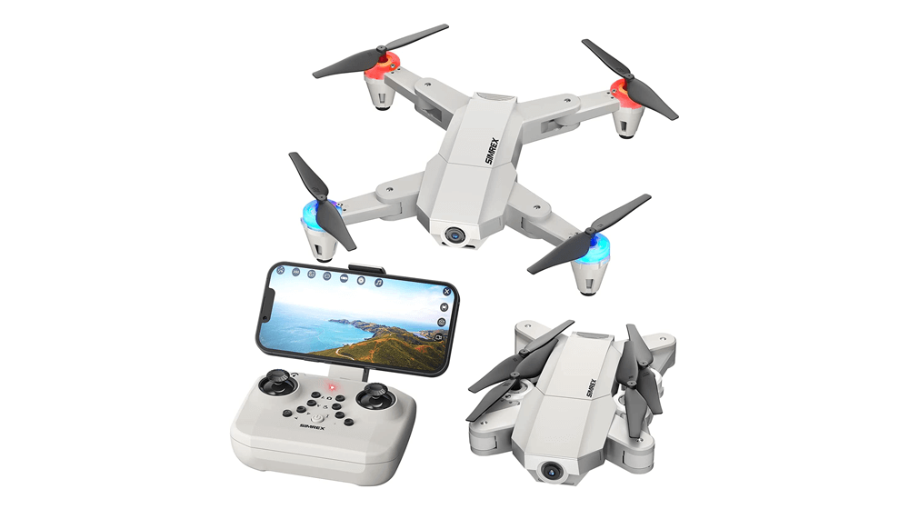SIMREX X500 mini Drone Optical Flow Positioning RC Quadcopter with 720P HD Camera