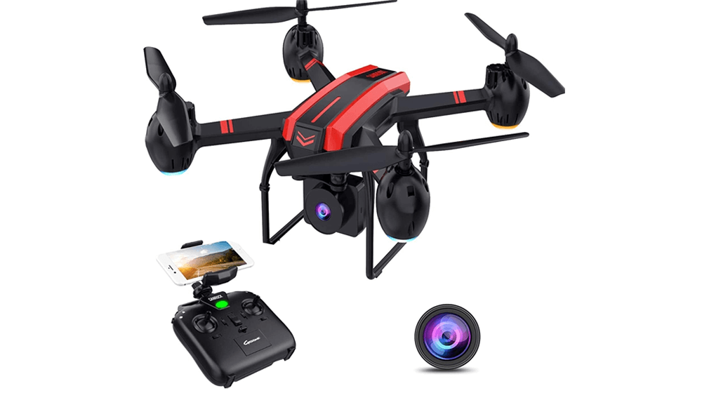SANROCK X105W Drones with 1080P HD Camera for Adults and Kids