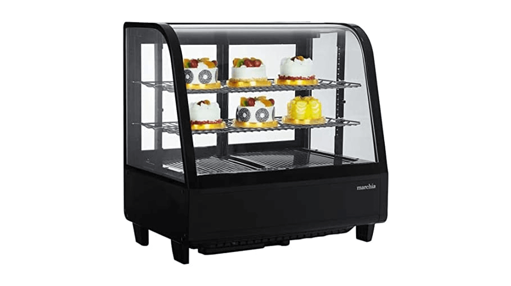 Marchia MDC100-B 27-inch Refrigerated Countertop Bakery Display Case