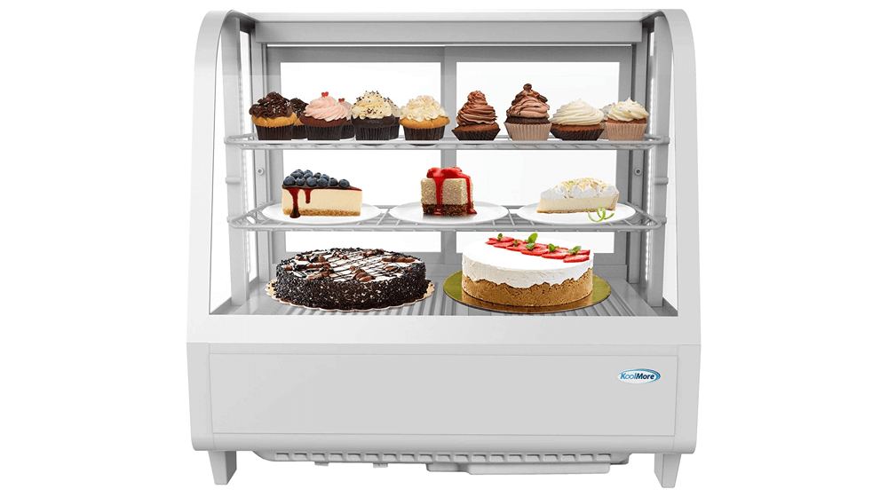 KoolMore Commercial Countertop Refrigerator Display Case