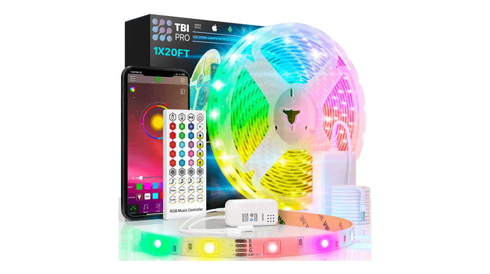 Upgraded 2022 WiFi LED Strip Lights Kit