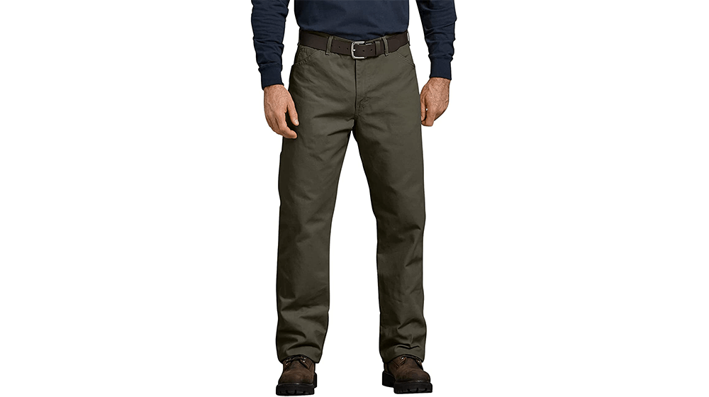 Dickies Men's Relaxed Fit Straight-Leg Duck Carpenter Jean