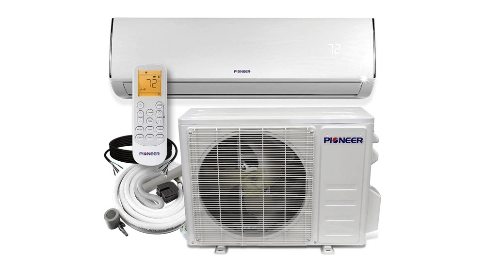 Pioneer Diamante Series Ductless Mini-Split Air Conditioner Inverter Heat Pump
