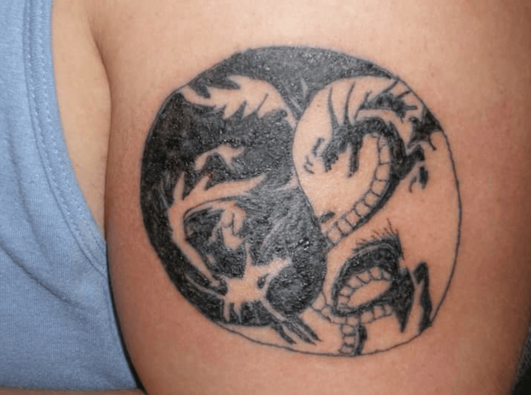 When You Regret Letting Your Buddy Do Your Tattoo