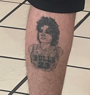 It's the Tattoo of Two Micheals