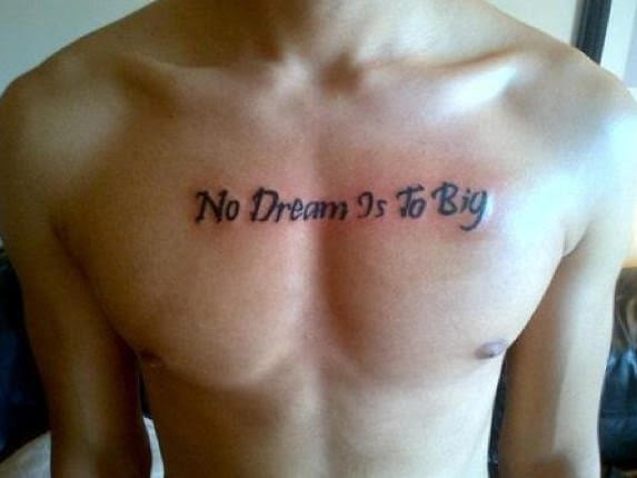 When Tattoo Artists Make a Single Spelling Error