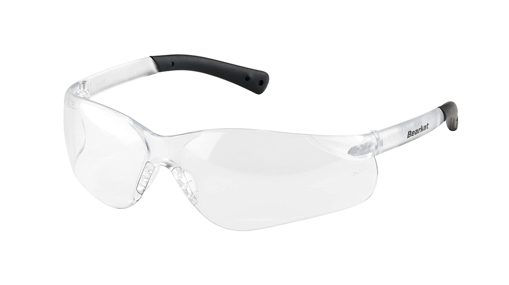 Crews BK310AF BearKat 3 Polycarbonate Clear Anti-Fog Lens Safety Glasses