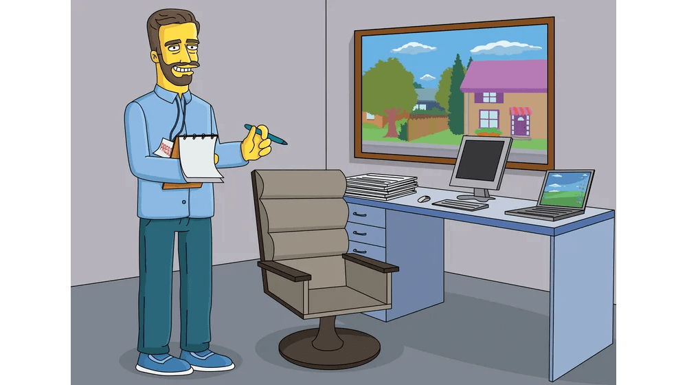 Writer Gifts - Custom Portrait as Cartoon Character