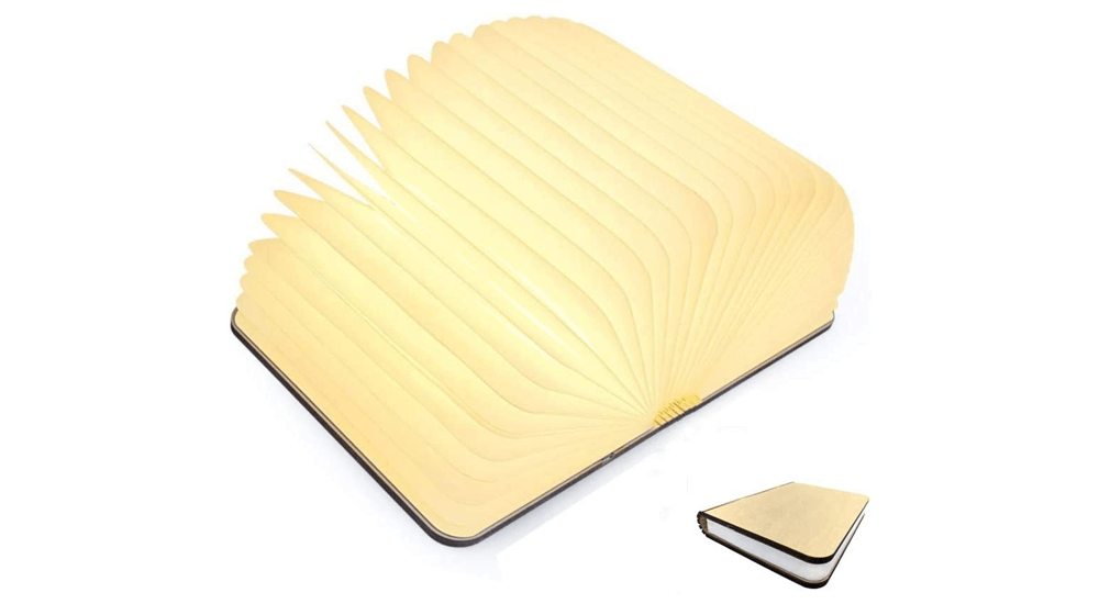 HutHomery Desk Lamp, Book Light, LED Night Reading Light