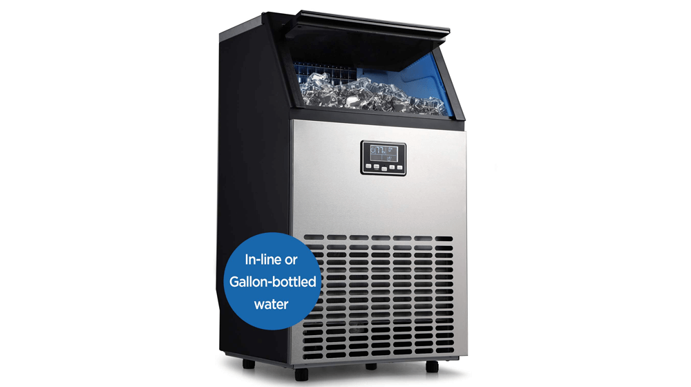 ADT Ice Machine Stainless Steel Under Counter Freestanding Commercial Ice Maker Machine