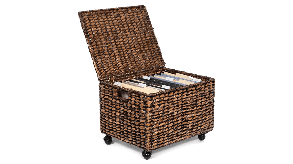 BIRDROCK HOME Rolling File Cabinet
