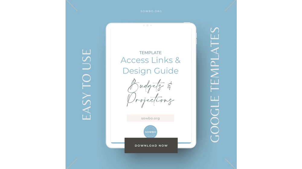Budget Template Packet for Small Business Owners