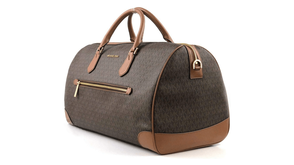 Michael Kors Travel Large Duffle Bag in PVC Signature