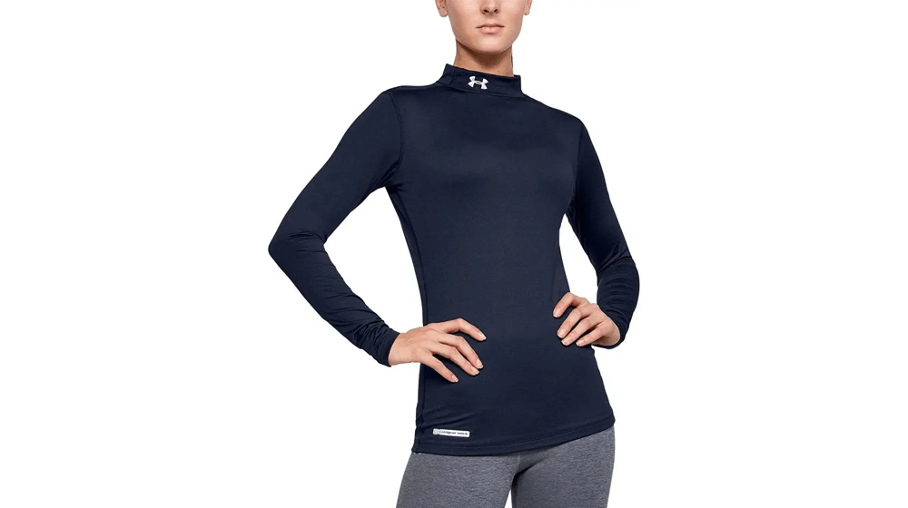 Under Armour Women's ColdGear Authentics Compression Mock