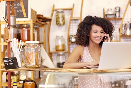 Woman taking retail management to the next level