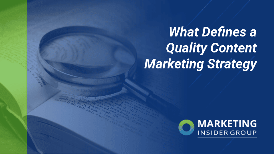 quality content marketing
