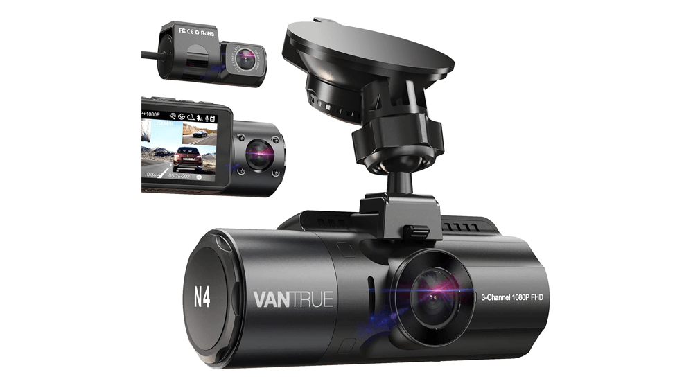 Vantrue N4 3 Channel 4K Dash Cam