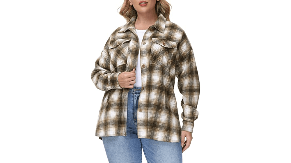 Hanna Nikole Women's Plus Size Button Down Shirts